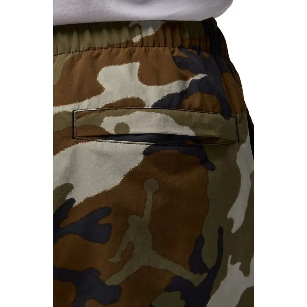 Jordan Pants MVP Mens Medium Camo Army Green Brown Joggers Nike FZ3529-380 NWT